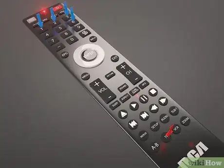 Imagem intitulada Program an RCA Universal Remote Without a "Code Search" Button Step 6